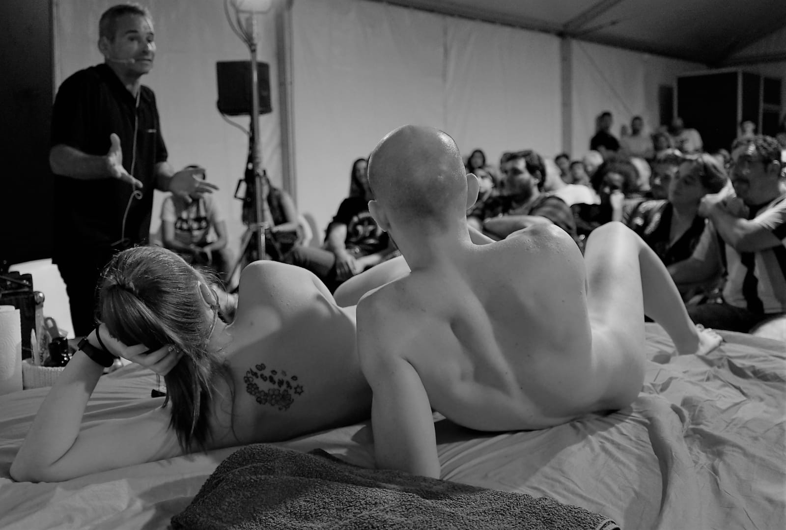 Sex Coaching with sex on stage in the Barcelona Erotic Festival 2019